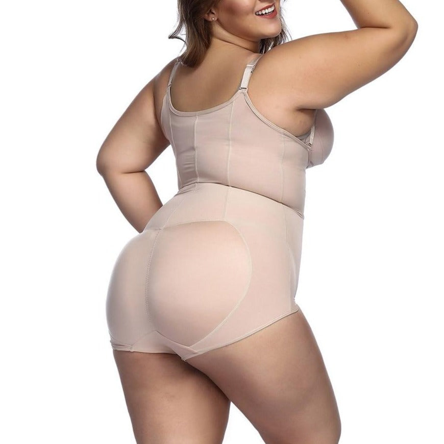 Bielizna modelująca z suwakiem plus size