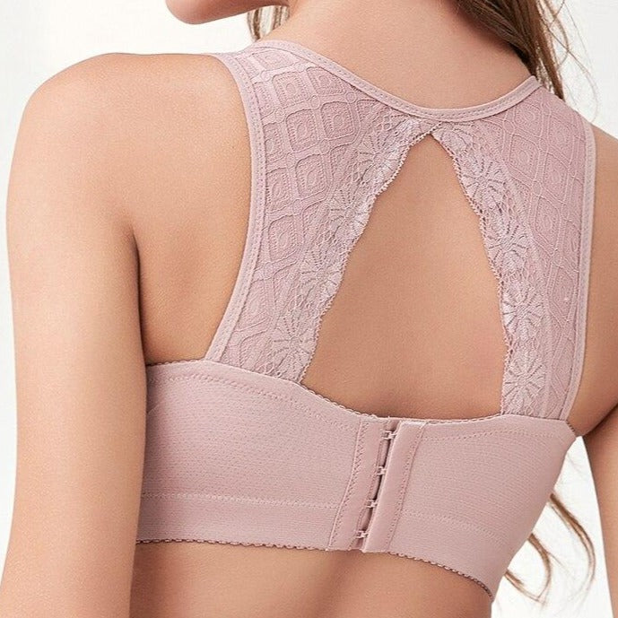 Biustonosz PLUS SIZE z dwoma zapięciami