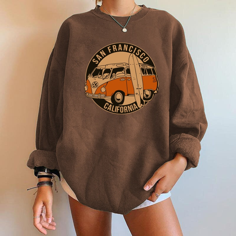 Bluza w stylu oversize