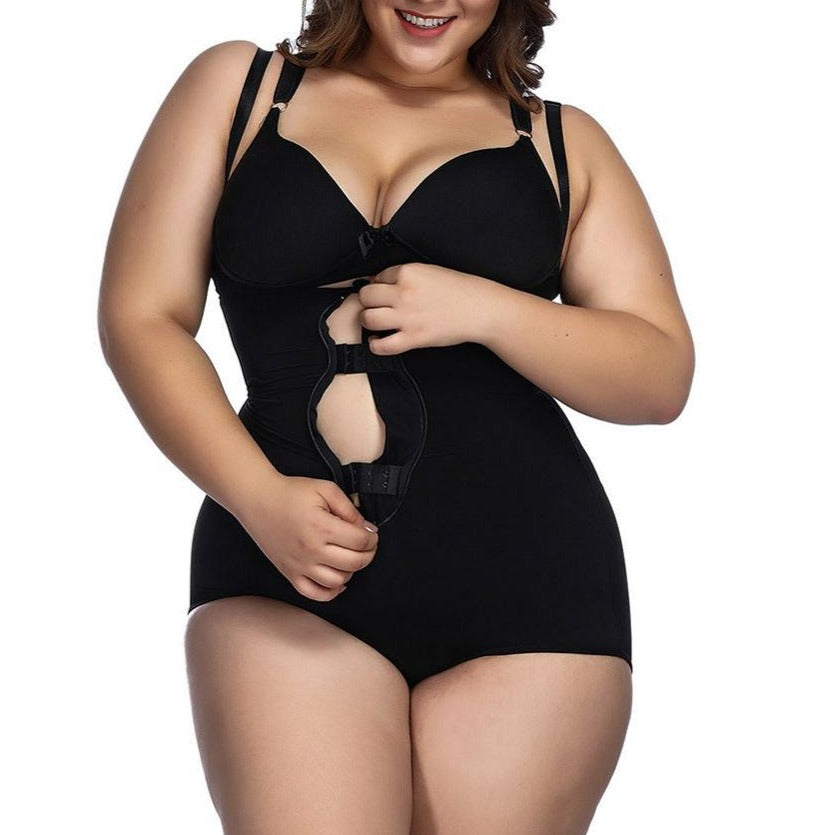 Bielizna modelująca z suwakiem plus size