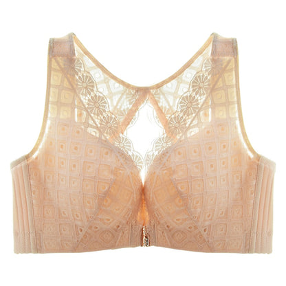 Biustonosz PLUS SIZE z dwoma zapięciami