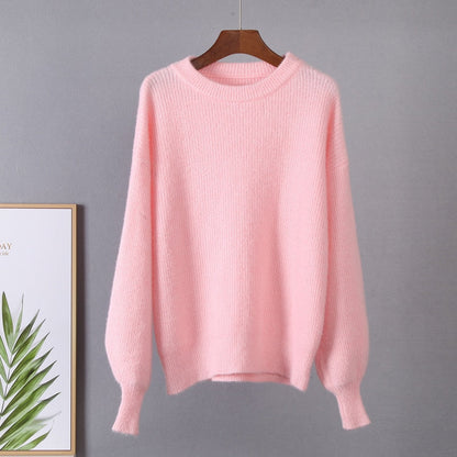 Miękki dzianinowy sweter