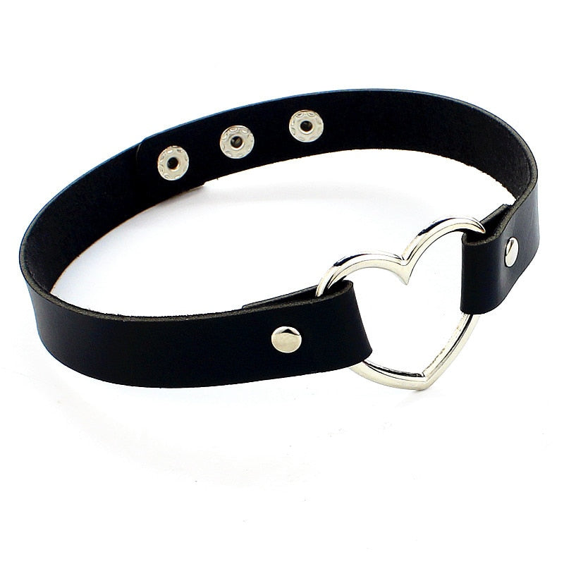 Choker serduszko