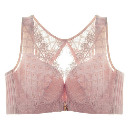 Biustonosz PLUS SIZE z dwoma zapięciami