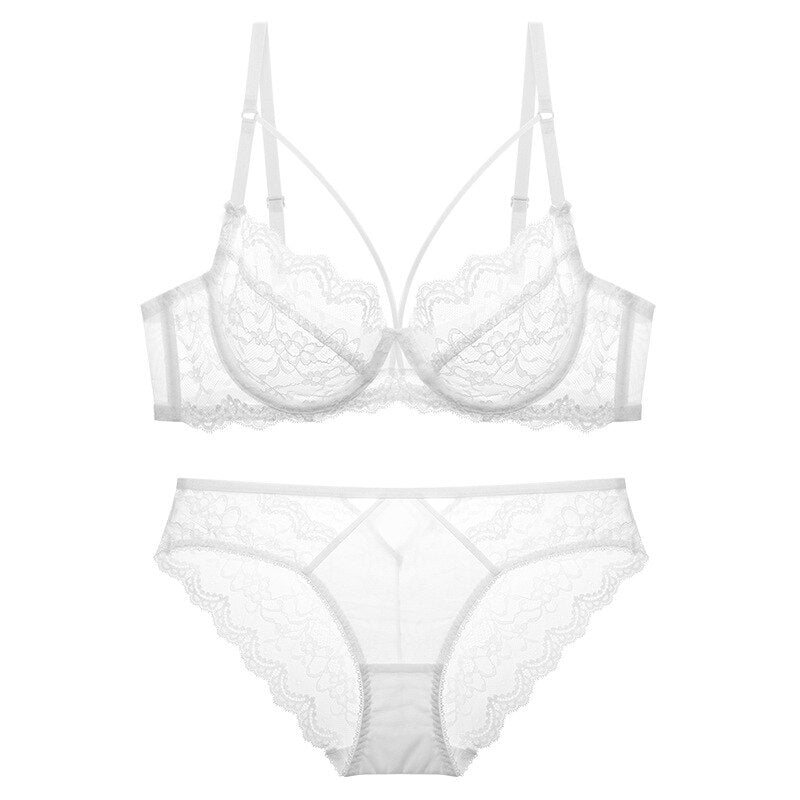 Komplet bielizny koronkowej