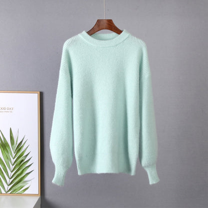 Miękki dzianinowy sweter