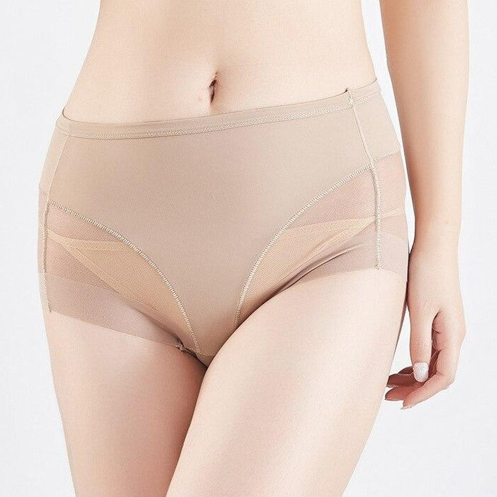 Majtki modelujące z siateczką