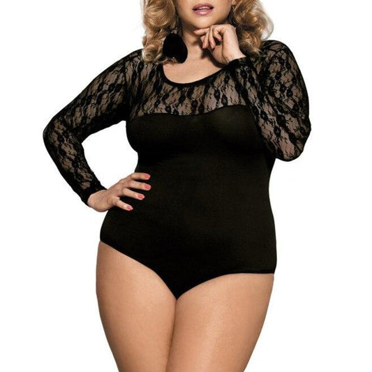Eleganckie body z koronką