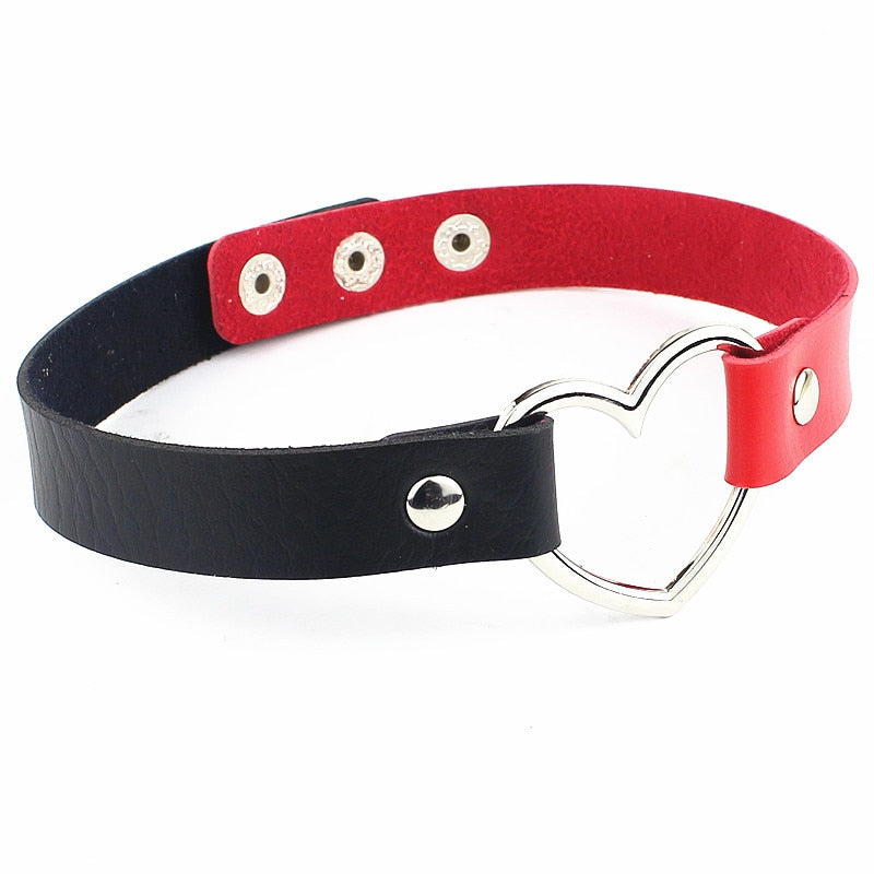 Choker serduszko
