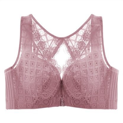Biustonosz PLUS SIZE z dwoma zapięciami