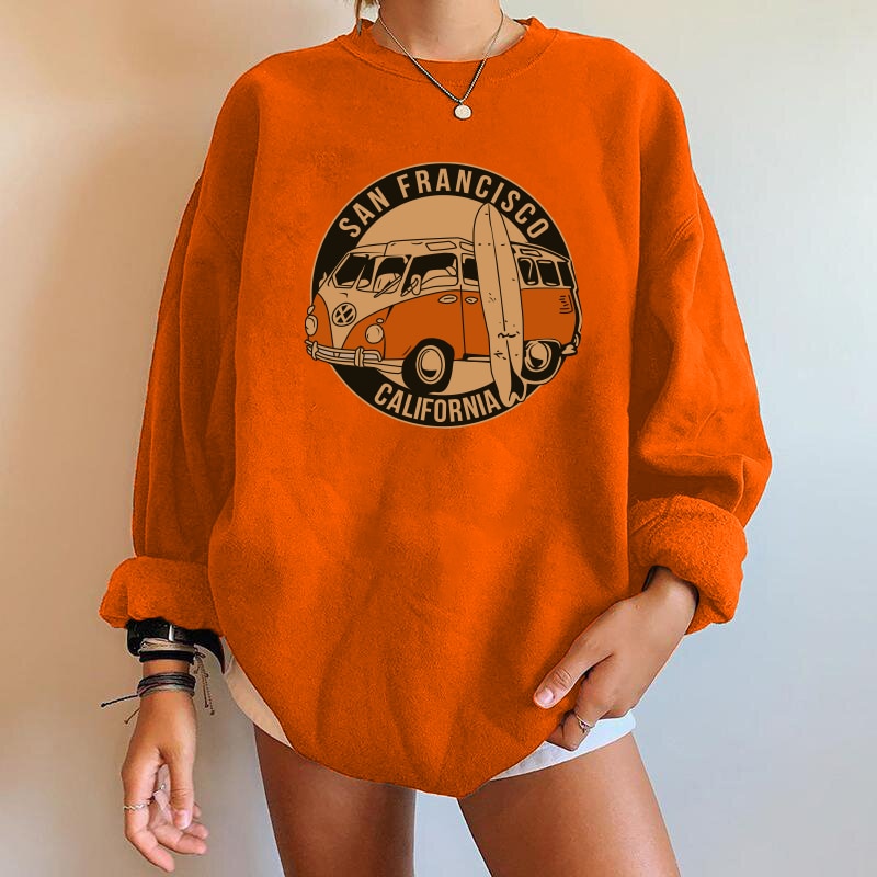 Bluza w stylu oversize