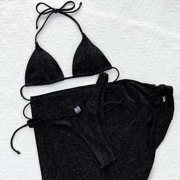 Kostium bikini w zestawie z chustą