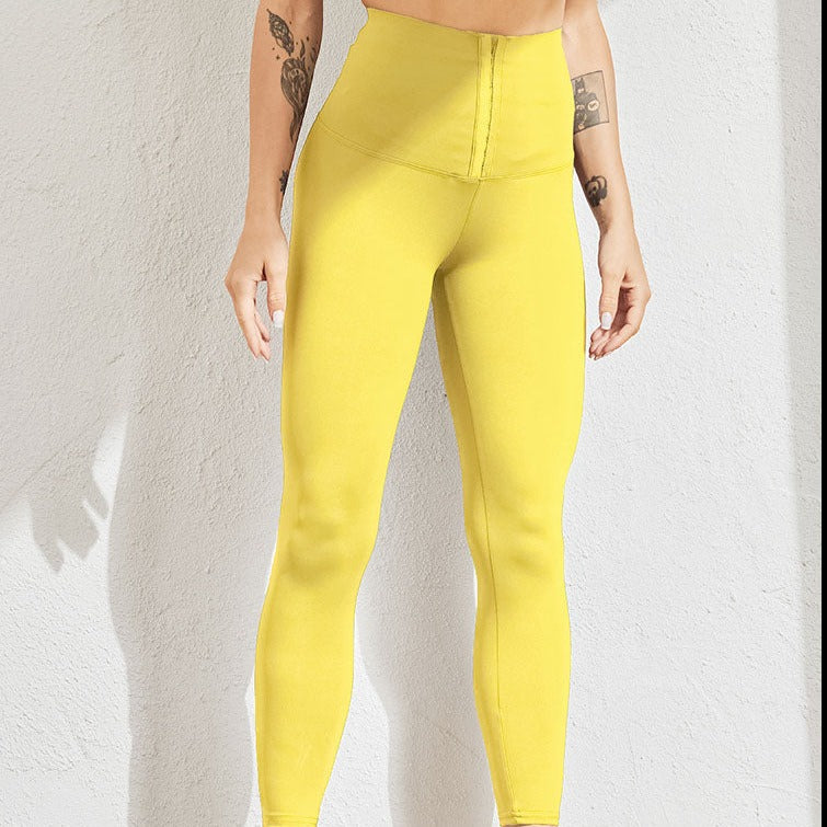 Legginsy sportowe z wysokim stanem
