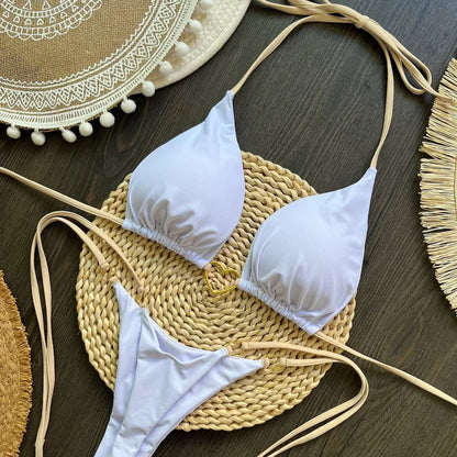 Dwuczęściowe wiązane bikini