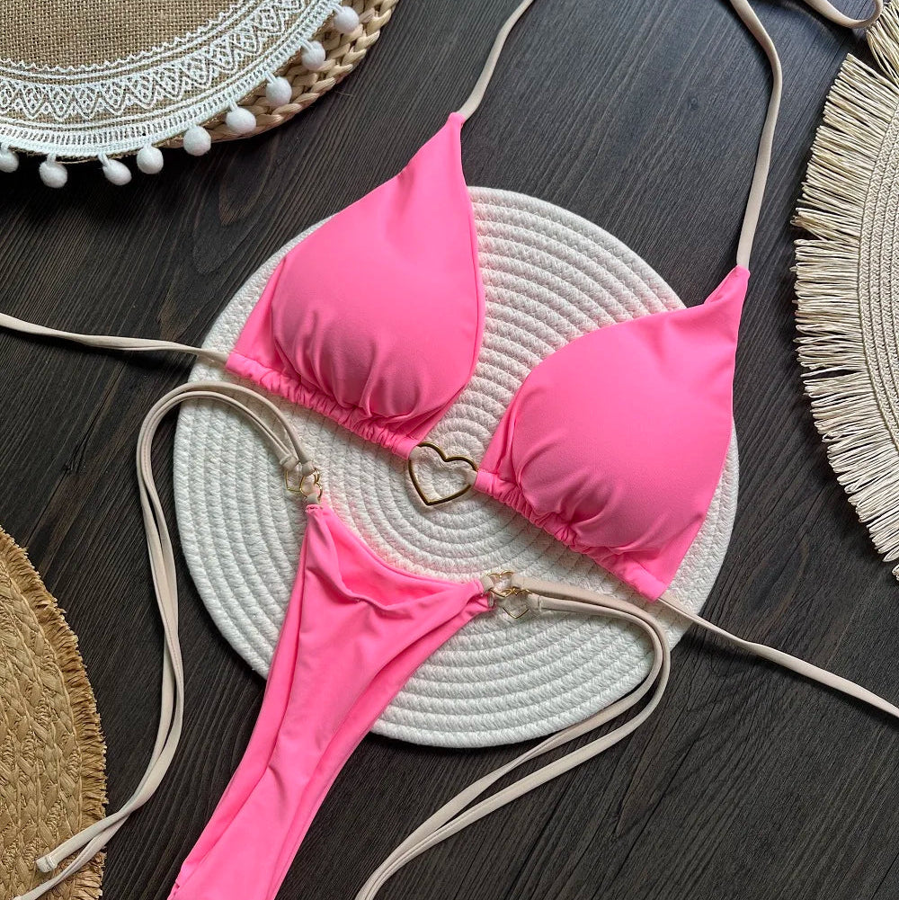 Dwuczęściowe wiązane bikini