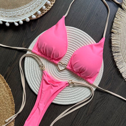 Dwuczęściowe wiązane bikini
