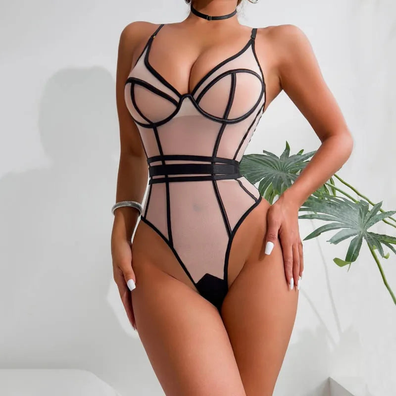 Zmysłowe przezroczyste body
