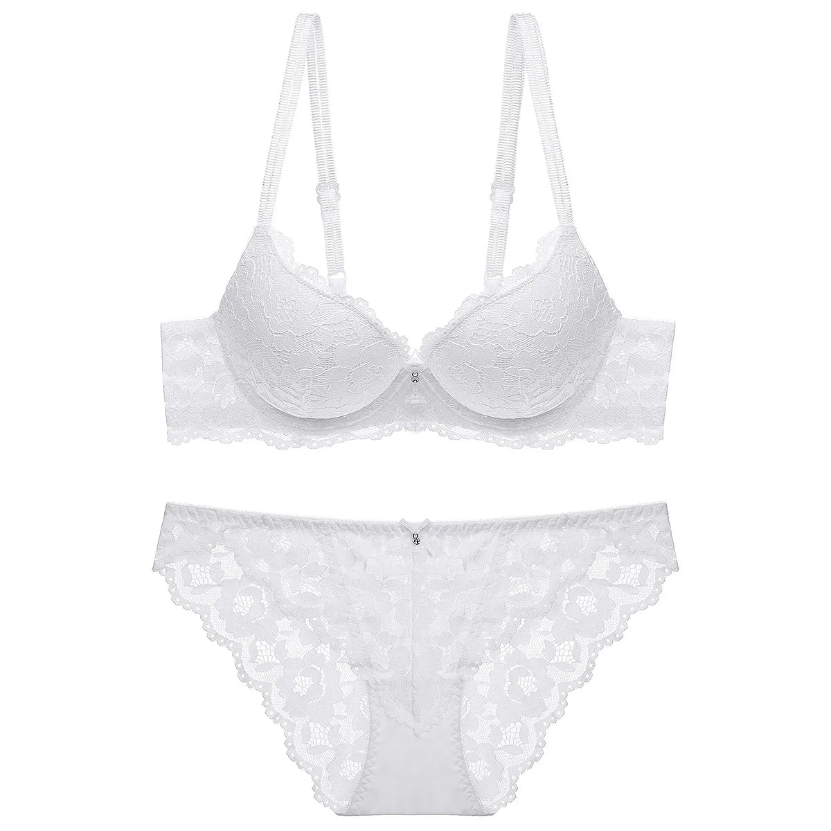 Komplet koronkowej bielizny Push Up