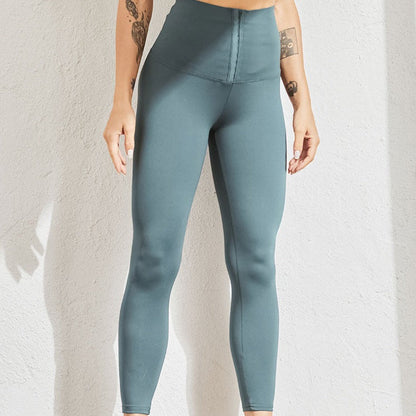 Legginsy sportowe z wysokim stanem