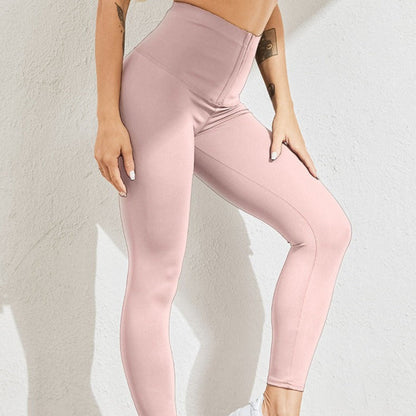 Legginsy sportowe z wysokim stanem