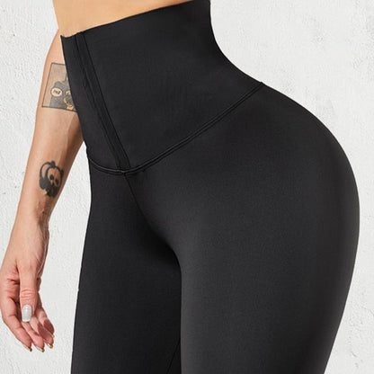 Legginsy sportowe z wysokim stanem