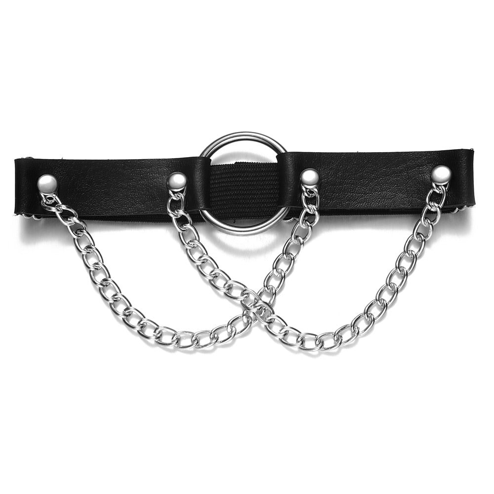 Podwiązka typu harness na udo