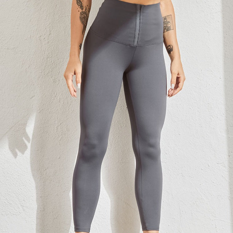 Legginsy sportowe z wysokim stanem