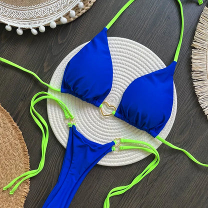 Dwuczęściowe wiązane bikini