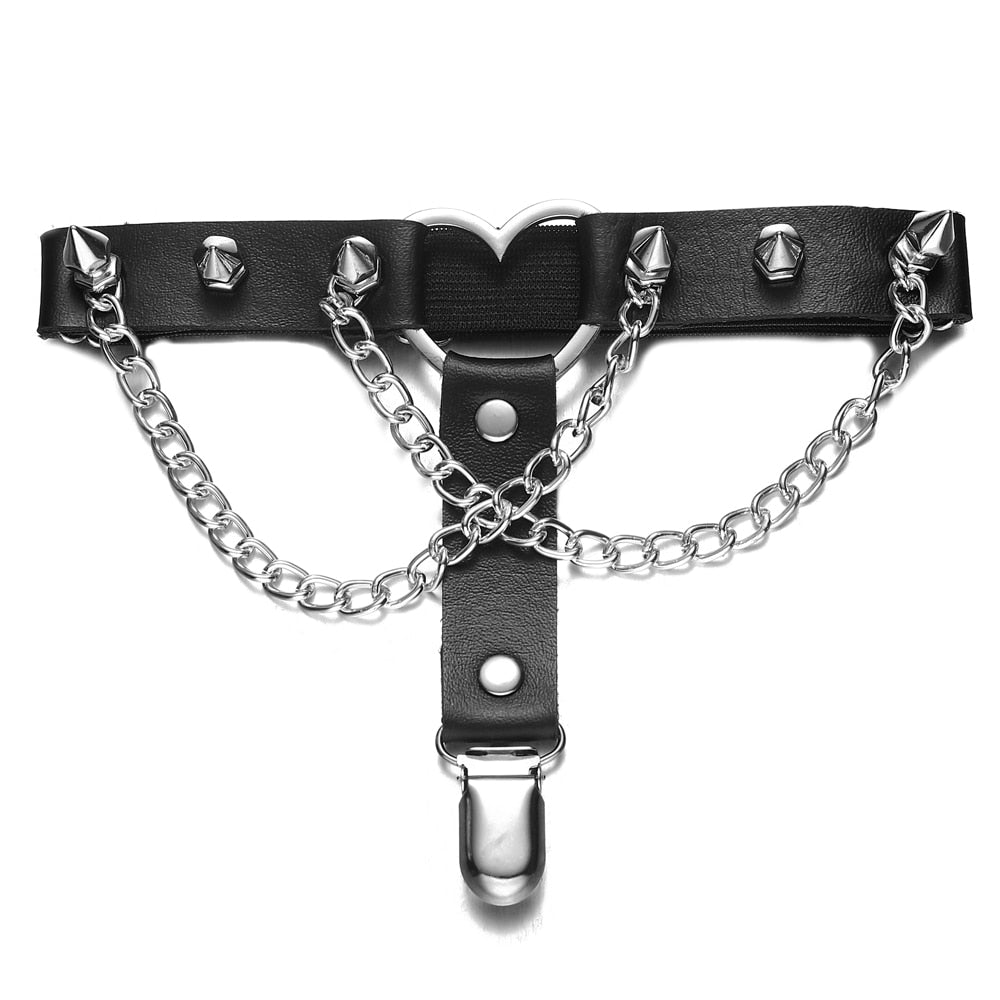 Podwiązka typu harness na udo